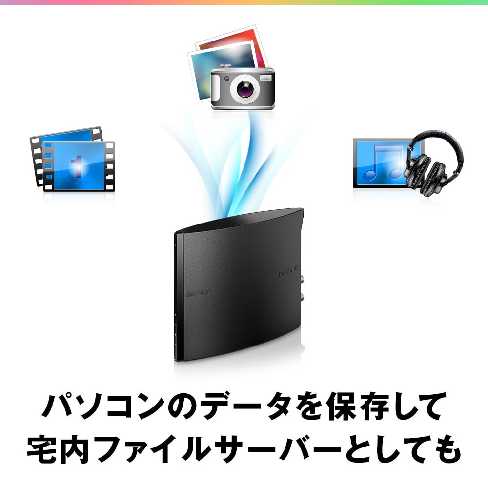 nasne ナスネ 1TB BUFFALO バッファローnasne